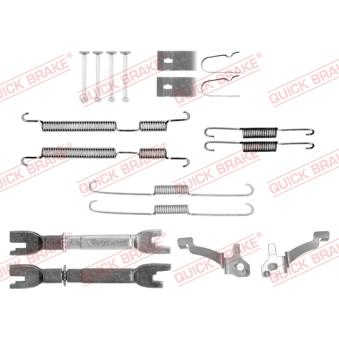 Kit d'accessoires, mâchoire de frein QUICK BRAKE 105-0024S