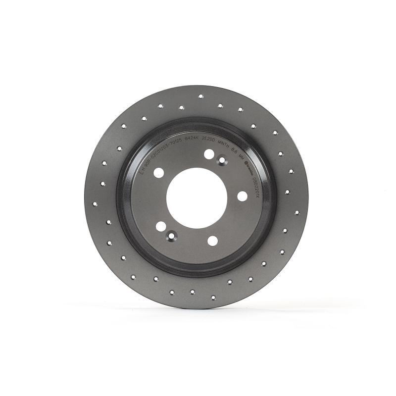 Jeu de 2 disques de frein avant BREMBO 08.D220.1X - Visuel 2