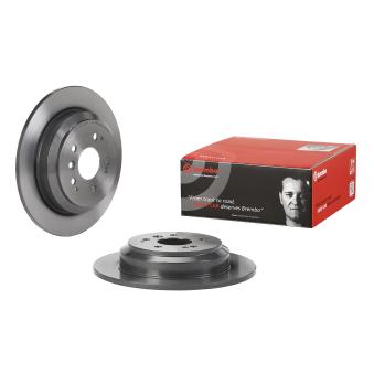 Jeu de 2 disques de frein avant BREMBO 08.E295.11