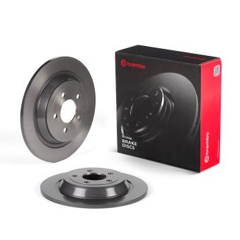 Jeu de 2 disques de frein avant BREMBO 08.F361.11