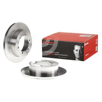 Jeu de 2 disques de frein arrière BREMBO