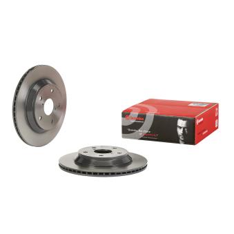 Jeu de 2 disques de frein arrière BREMBO 09.D767.21