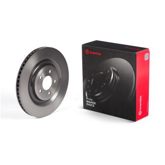 Jeu de 2 disques de frein avant BREMBO 09.F376.11
