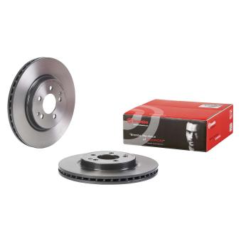 Jeu de 2 disques de frein arrière BREMBO 09.E776.11