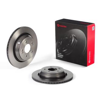 Jeu de 2 disques de frein avant BREMBO 09.F383.11