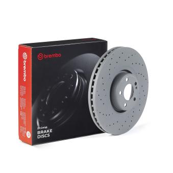 Jeu de 2 disques de frein arrière BREMBO 09.F523.13