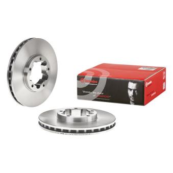 Jeu de 2 disques de frein avant BREMBO 09.B410.10