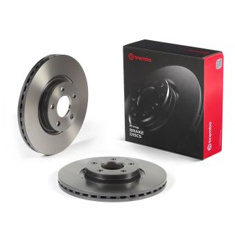 Jeu de 2 disques de frein avant BREMBO 09.C541.21