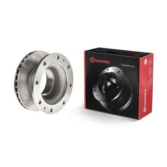 Jeu de 2 disques de frein arrière BREMBO 09.6763.20