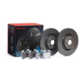 Kit de disques et plaquettes avant BREMBO KT 08 005