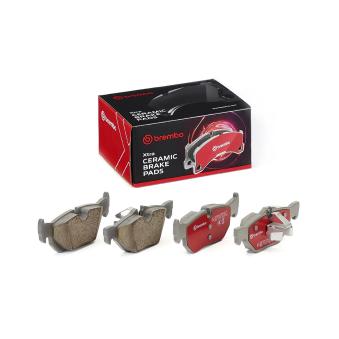 Jeu de 4 plaquettes de frein arrière BREMBO P06038NX