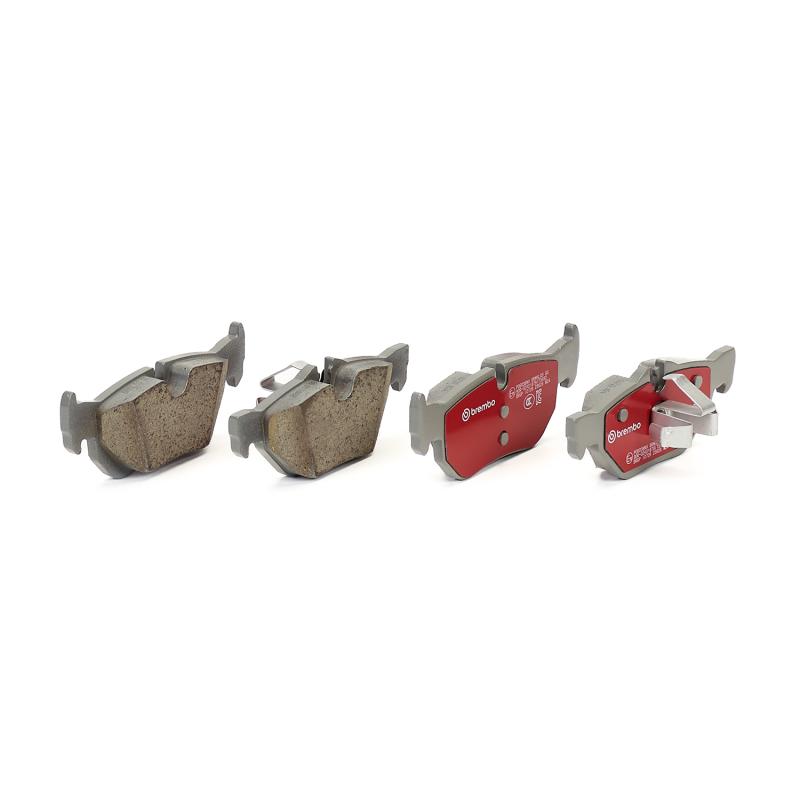 Jeu de 4 plaquettes de frein arrière BREMBO P06038NX - Visuel 1
