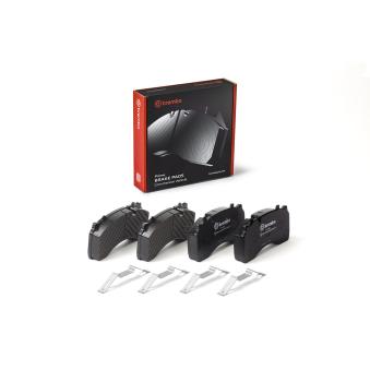 Jeu de 4 plaquettes de frein avant BREMBO P A7 002