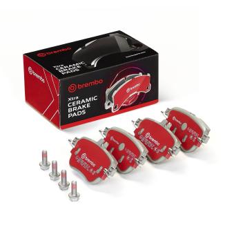 Jeu de 4 plaquettes de frein avant BREMBO P50136NX