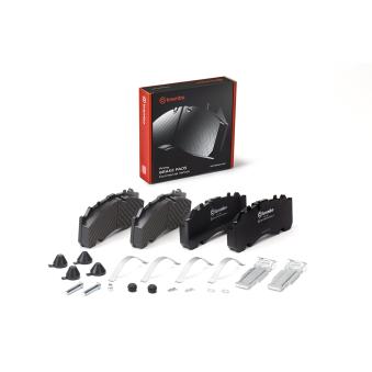 Jeu de 4 plaquettes de frein arrière BREMBO P A1 103