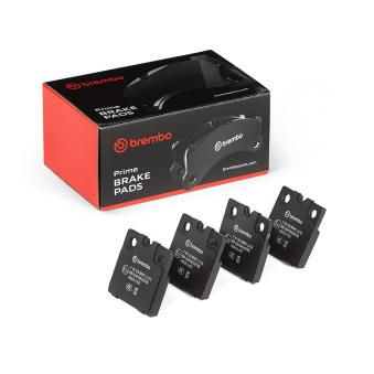 Jeu de 4 plaquettes de frein avant BREMBO P 09 036