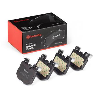 Jeu de 4 plaquettes de frein avant BREMBO