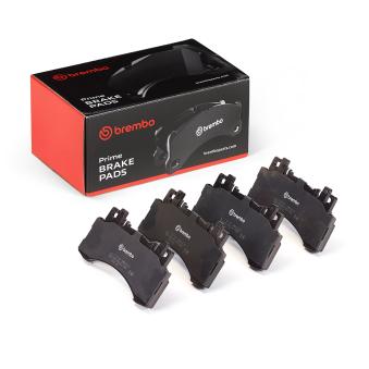 Jeu de 4 plaquettes de frein avant BREMBO