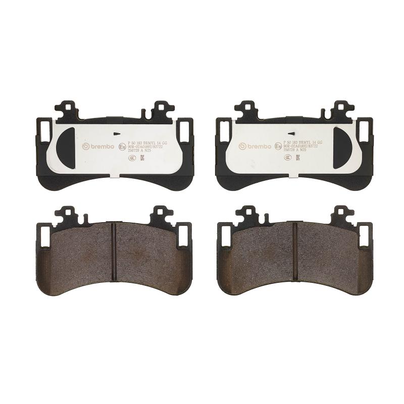 Jeu de 4 plaquettes de frein avant BREMBO P 50 183 - Visuel 2