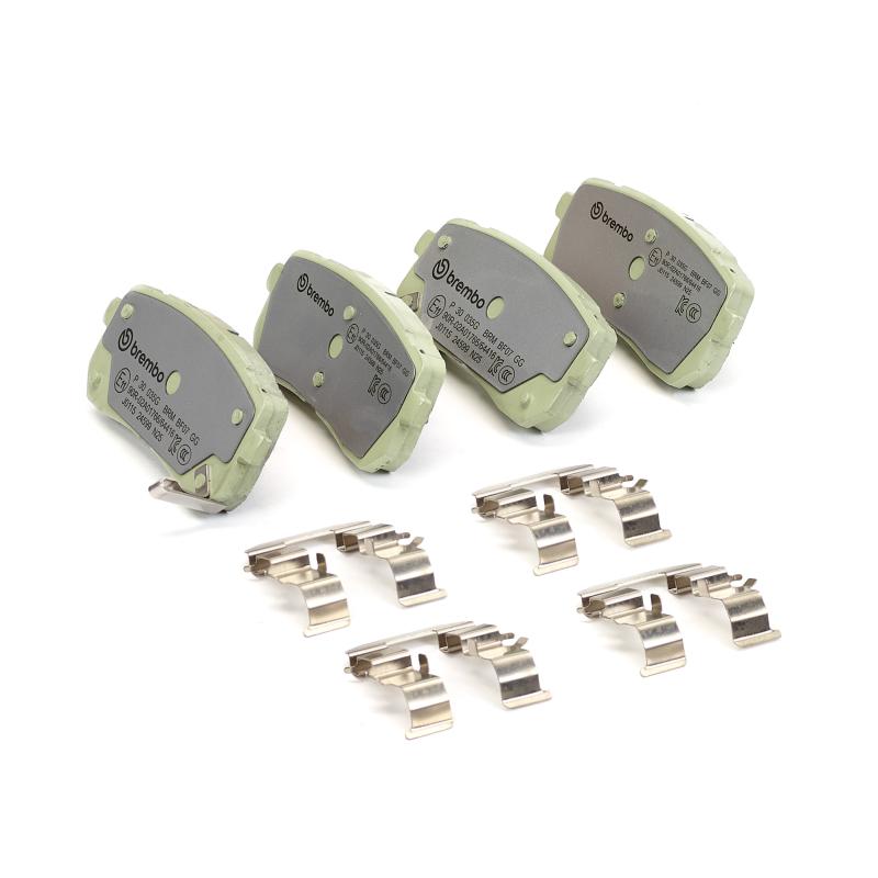 Jeu de 4 plaquettes de frein avant BREMBO P 30 035G - Visuel 1