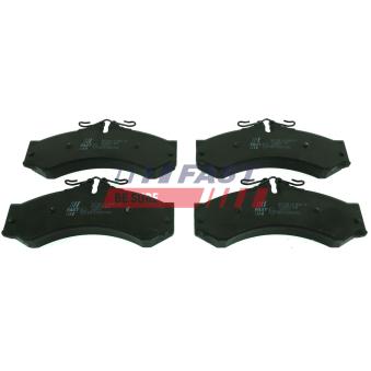 Jeu de 4 plaquettes de frein avant FAST FT29015