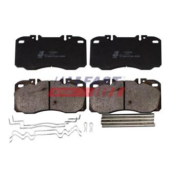 Jeu de 4 plaquettes de frein avant FAST FT29093