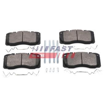 Jeu de 4 plaquettes de frein avant FAST FT29093HD