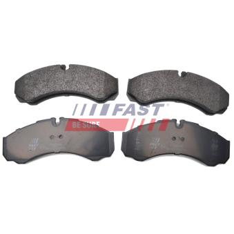 Jeu de 4 plaquettes de frein avant FAST FT29095HD