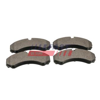 Jeu de 4 plaquettes de frein avant FAST FT29095