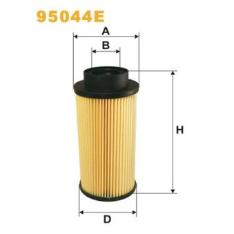 Filtre à carburant WIX FILTERS 95044E