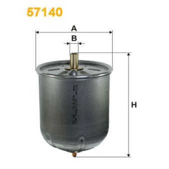 Filtre à huile WIX FILTERS 57140