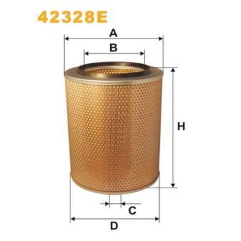 Filtre à air WIX FILTERS 42328E