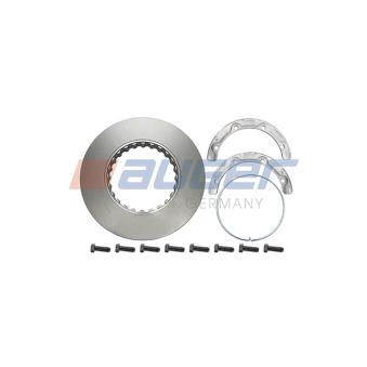 Jeu de 2 disques de frein avant AUGER 31317