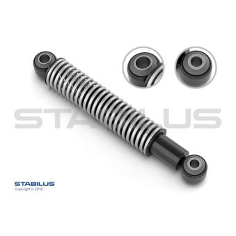 Amortisseur de vibrations, courroie trapézoïdale à nervures STABILUS