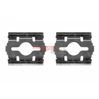 Kit d'accessoires, plaquette de frein à disque METZGER