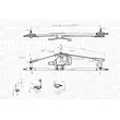 Tringlerie d'essuie-glace MAGNETI MARELLI 085570717010 - Visuel 3