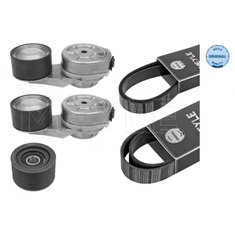 Jeu de courroies trapézoïdales à nervures MEYLE