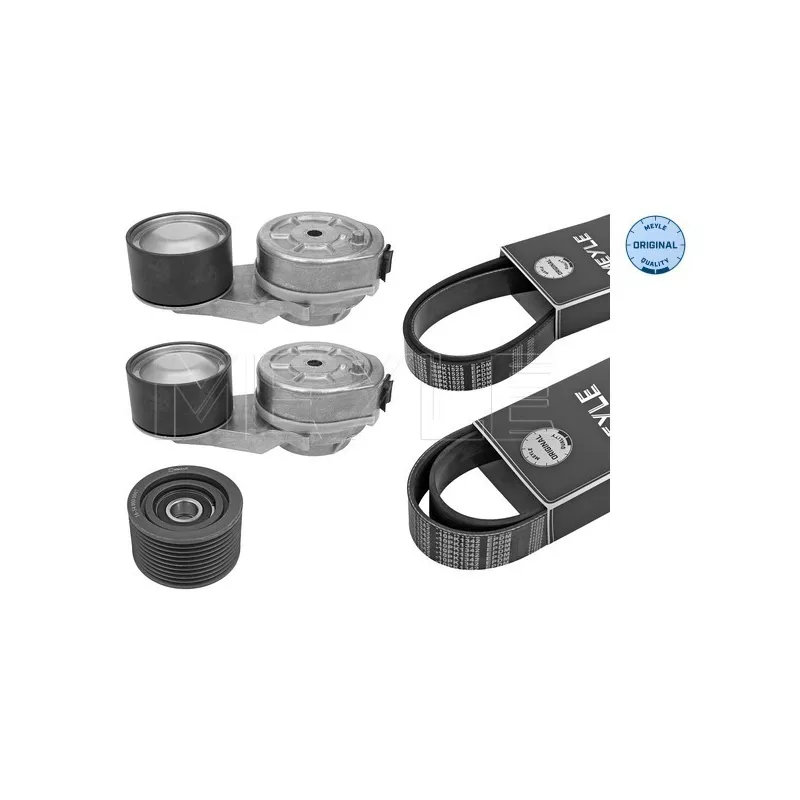 Jeu de courroies trapézoïdales à nervures MEYLE 534 000 2001