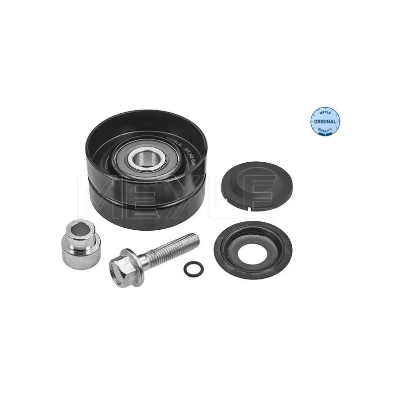 Poulie renvoi/transmission, courroie trapézoïdale à nervures MEYLE 534 903 0014