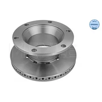 Jeu de 2 disques de frein arrière MEYLE 16-35 521 0012