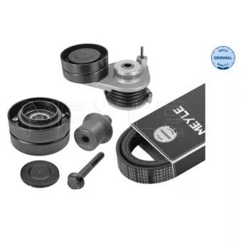 Jeu de courroies trapézoïdales à nervures MEYLE