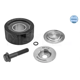 Poulie renvoi/transmission, courroie trapézoïdale à nervures MEYLE