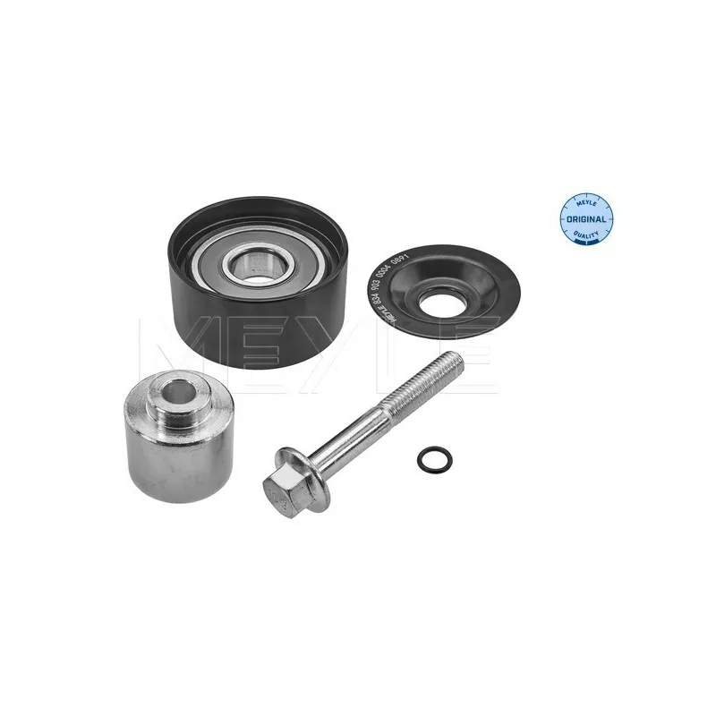 Poulie renvoi/transmission, courroie trapézoïdale à nervures MEYLE 834 903 0004