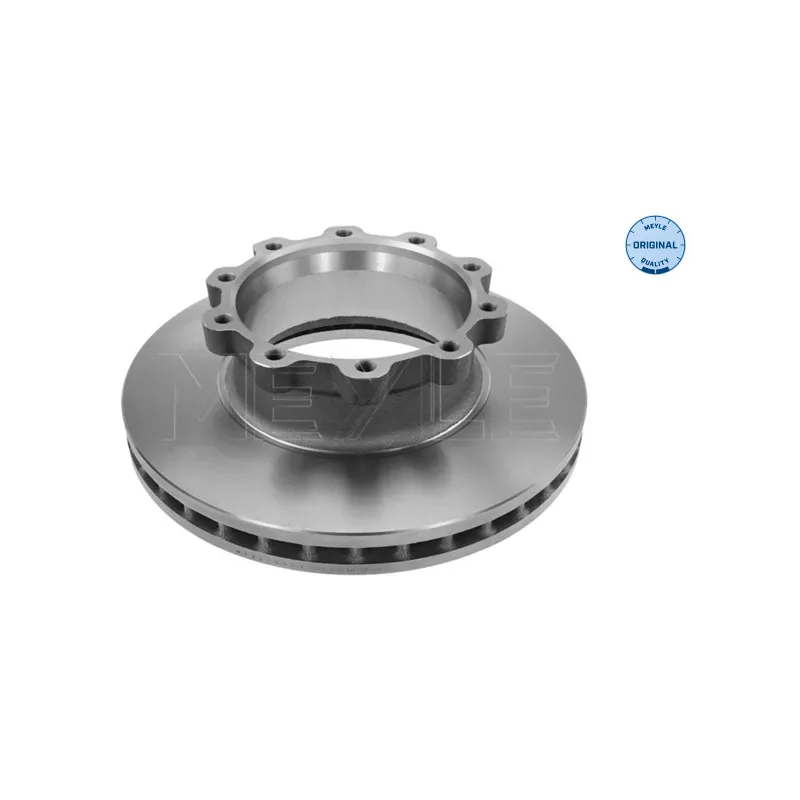 Jeu de 2 disques de frein arrière MEYLE 835 521 0001