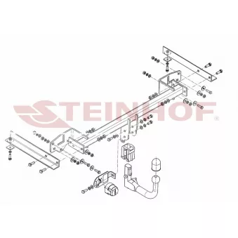 Dispositif d'attelage STEINHOF O-166