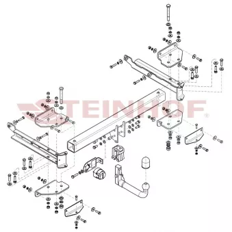 Dispositif d'attelage STEINHOF M-129