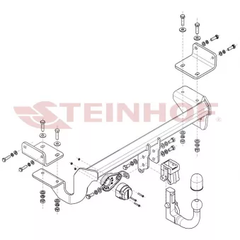 Dispositif d'attelage STEINHOF K-086