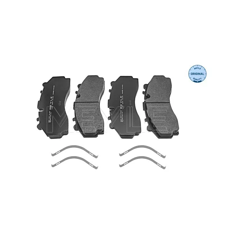 Jeu de 4 plaquettes de frein avant MEYLE 025 293 3130