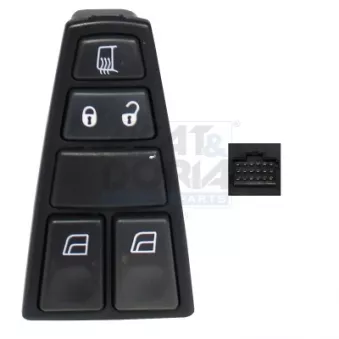 Interrupteur, lève-vitre avant gauche MEAT & DORIA