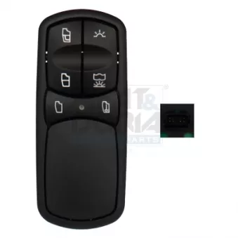 Interrupteur, lève-vitre avant gauche MEAT & DORIA